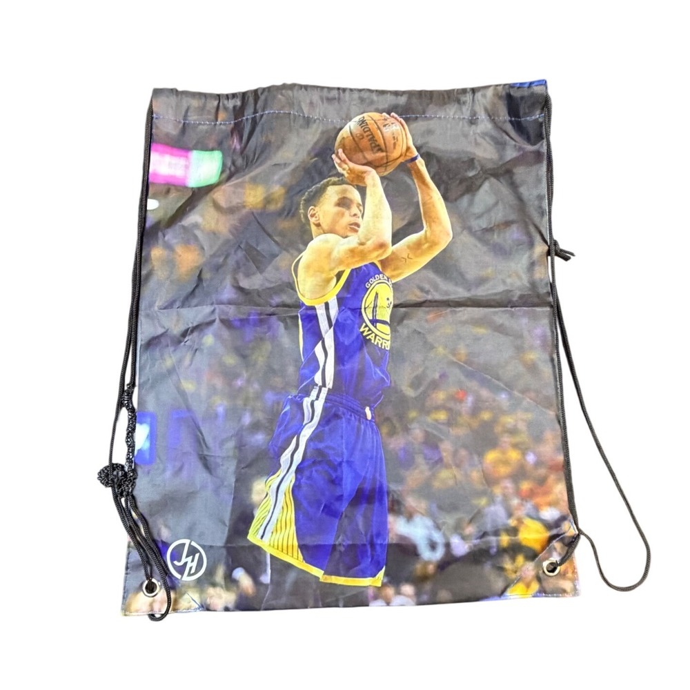 Stephen Curry Golden State Warriors Drawstring Backpack NBA Jersey Cinch Bag J9